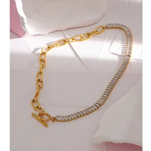 Waterproof Stainless Steel Necklace Bracelet