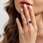 3ct solitaire emerald ring