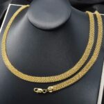 18ct Gold Necklace and Bracelet Set