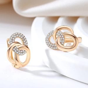14ct Rose Gold Earings