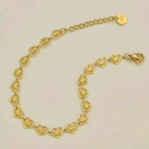 Heart stainless steel Bracelet