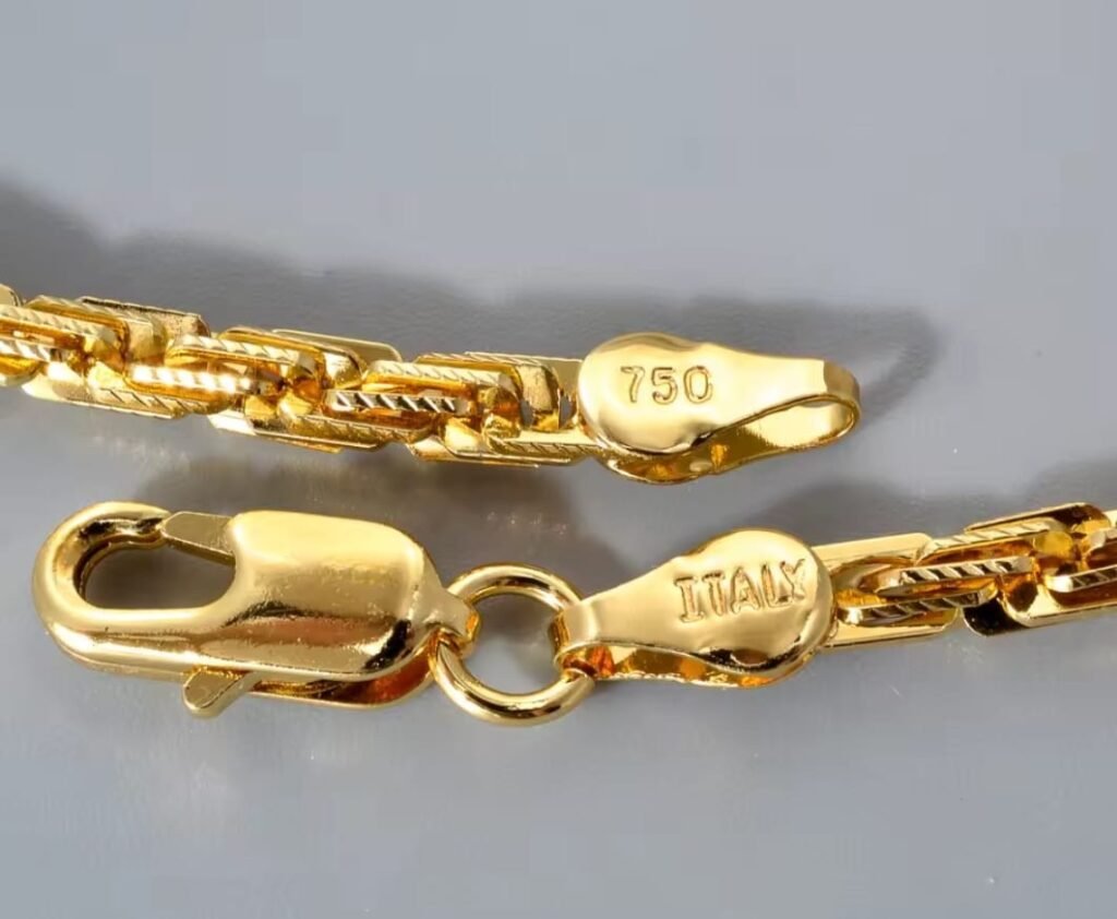 18ct Necklace for Men and women
