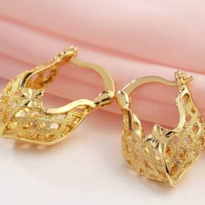 18k Gold filled unique design Earrings