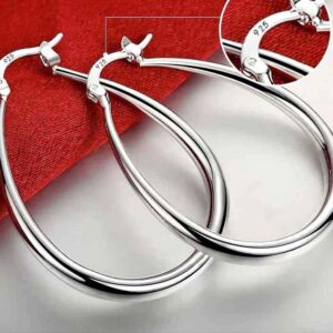 925 Silver Hoop Earrings