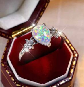 Opal 925 sterling silver Ring