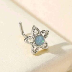 Opal Nose Stud