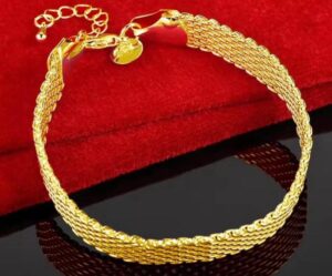 18k 10mm width Bracelet