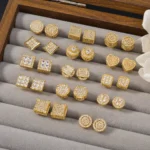 Zircon Gold Filled Stud