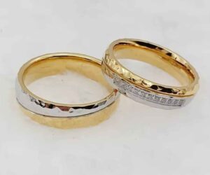 2 Tone Ring For Couple
