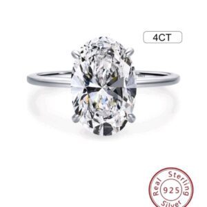 4ct Natural Zircon Ring