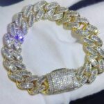 15mm iced out Bracelet for men and women