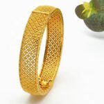 Heavy Dubai Gold Filled Bangle