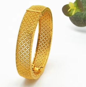 Heavy Dubai Gold Filled Bangle