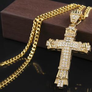 Cross Pendant necklace chain