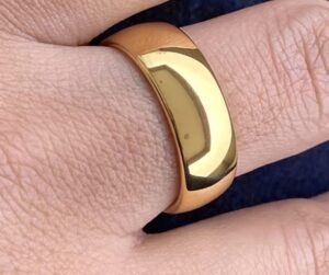 8mm wide ring for Men Woman