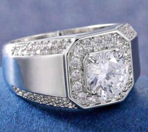 925 Sterling Silver Men Ring