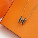 Alphabet H Necklace for women