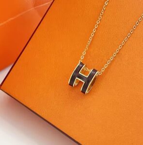 Alphabet H Necklace for women