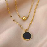 2 Layer Necklace For women