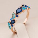 Rose Gold Sapphire Ring