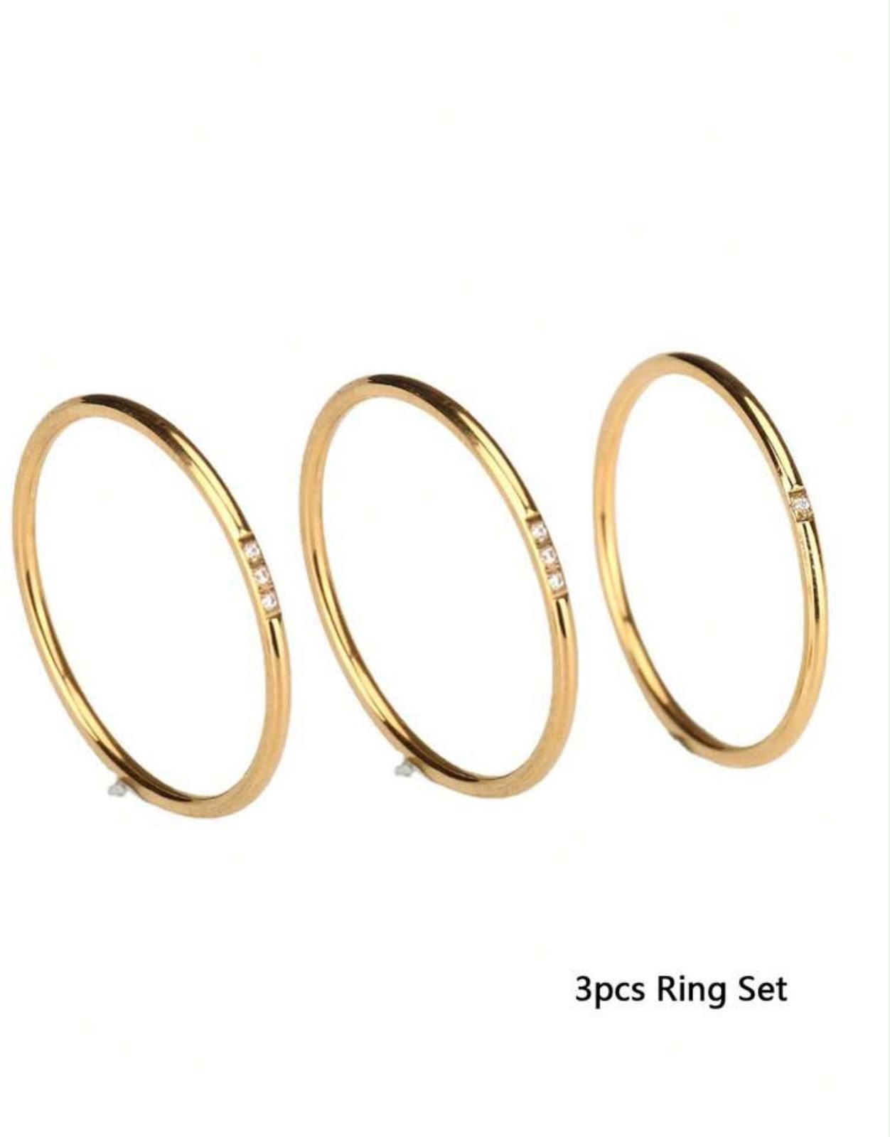 Minimalist Gold Stainless Steel Ring for Women - Image 5